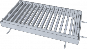 Macrete Precast Galvanised Grate JWMRD