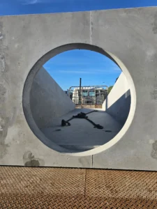 precast concrete spillway