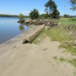 Existing WaveRack System at low tide Existing WaveRack System at low tide